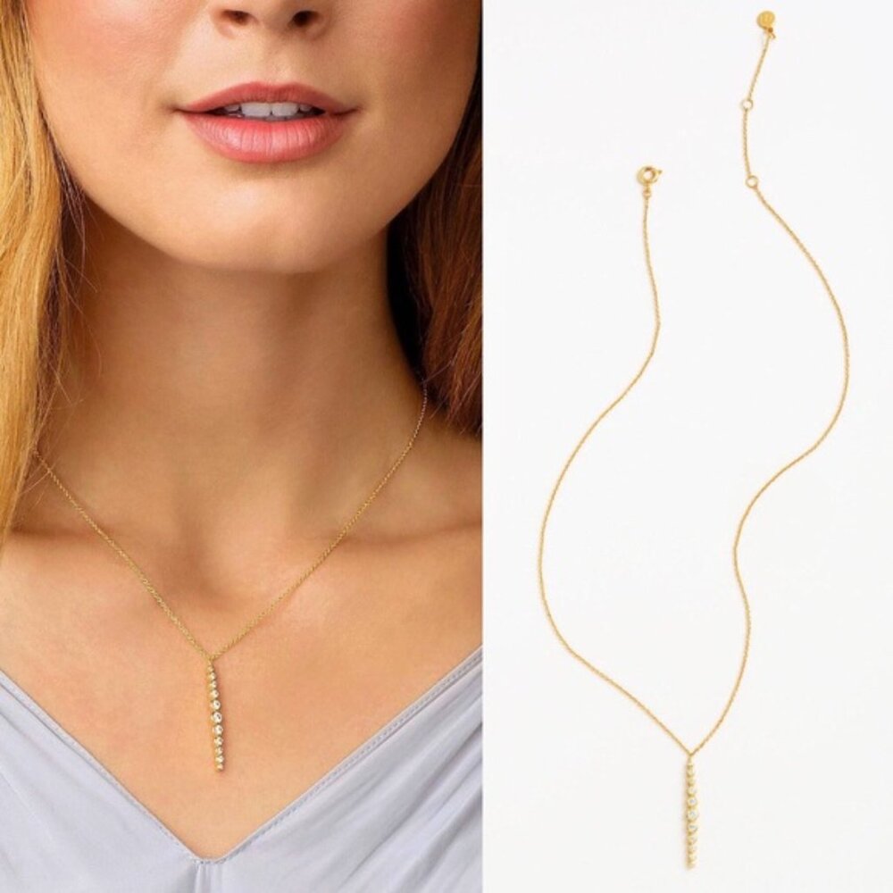 Gorjana Mae Shimmer Pendant Necklace